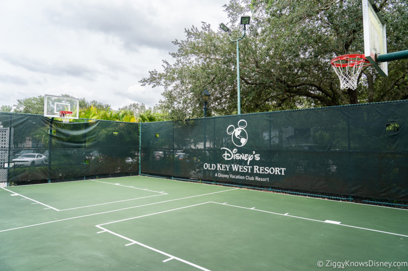 Basketball court Disney's Old Key West Resort
