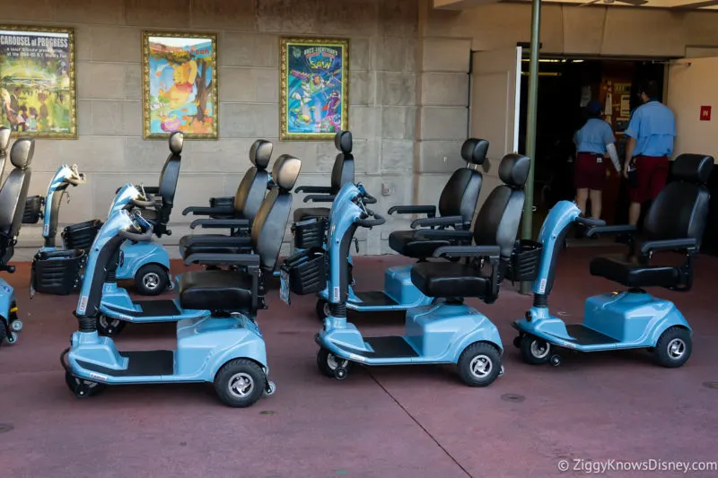 ECV Scooter rentals Magic Kingdom