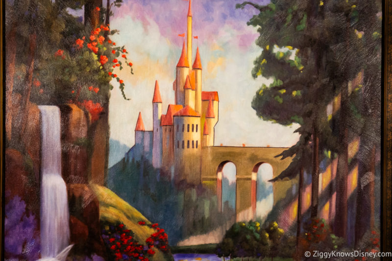 Castle painting Disney's Riviera Resort