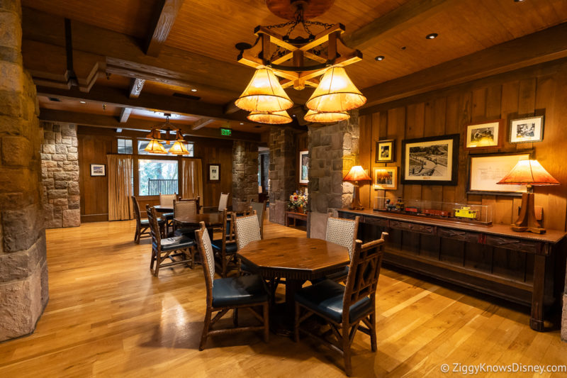 Carolwood Pacific Railroad Room Boulder Ridge Villas at Wilderness Lodge Resort