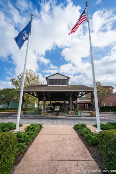 Disney's Saratoga Springs Resort entrance