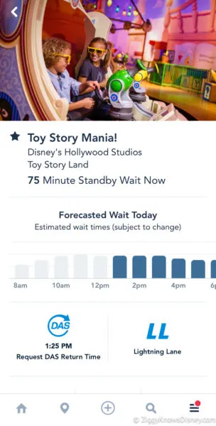 Toy Story Mania! DAS reservation