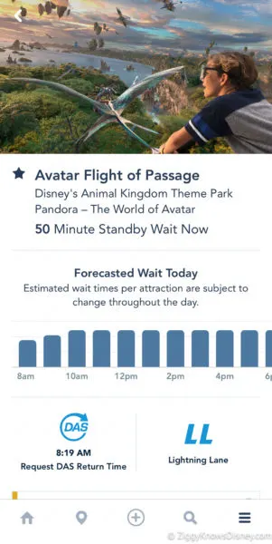 Avatar Flight of Passage DAS Pass