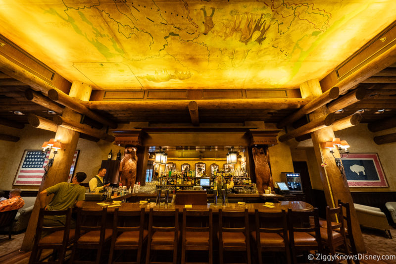 Territory Lounge Lounge at Disney's Wilderness Lodge