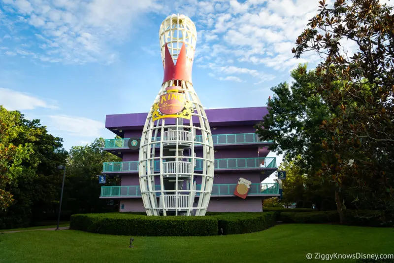 bowling pin Disney's Pop Century Resort