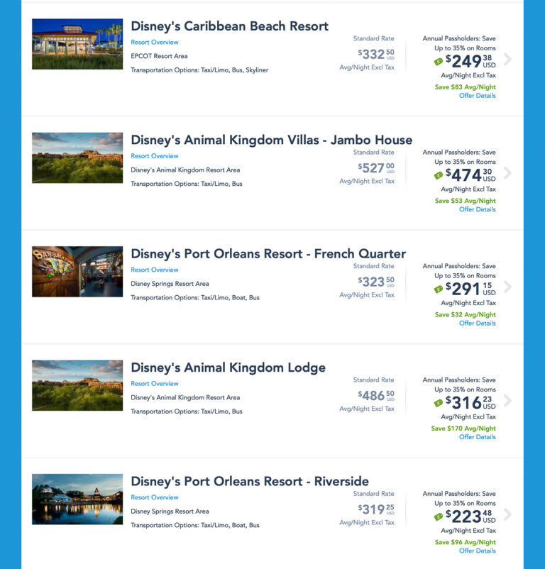 Current Disney World Discounts Deals 2024   Disney World Discounts 4 768x802 