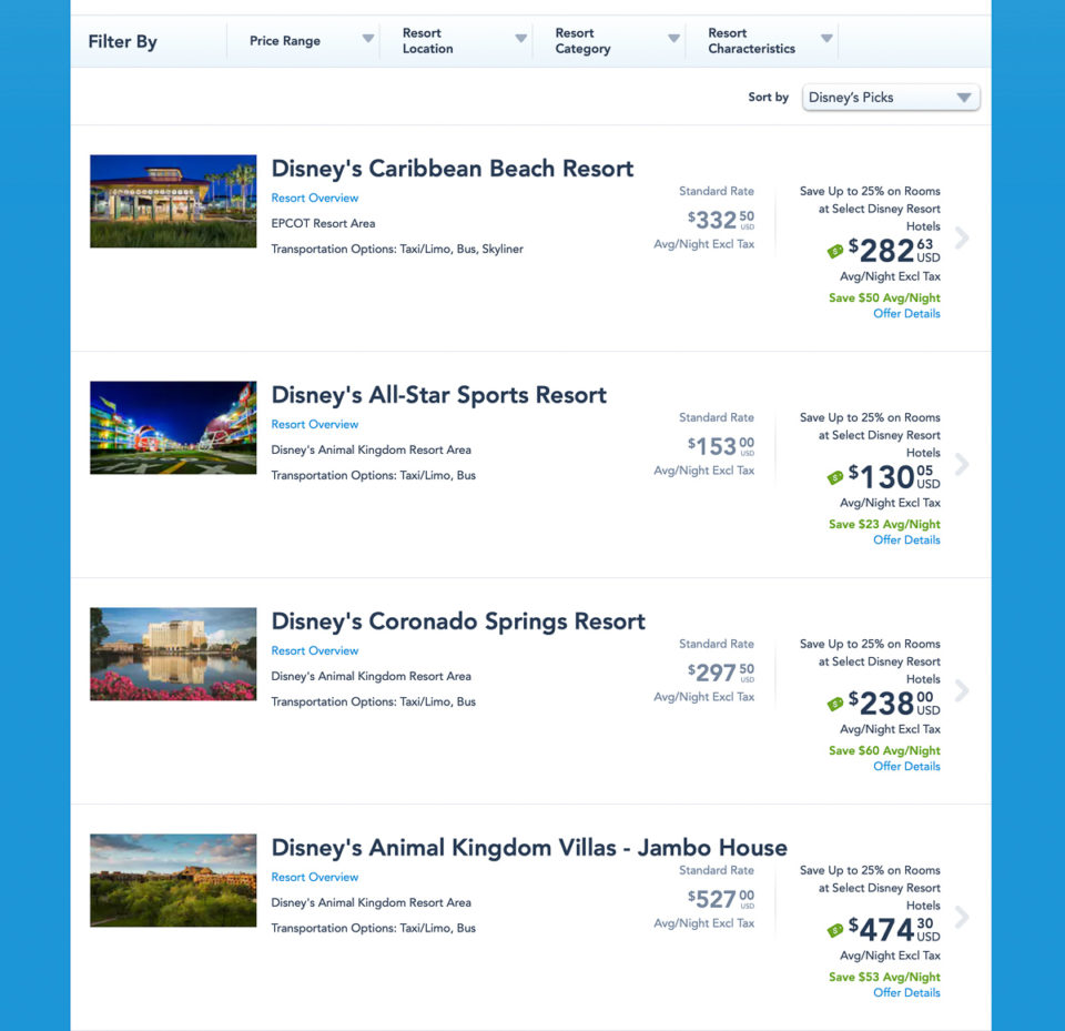 Current Disney World Discounts & Deals | 2024