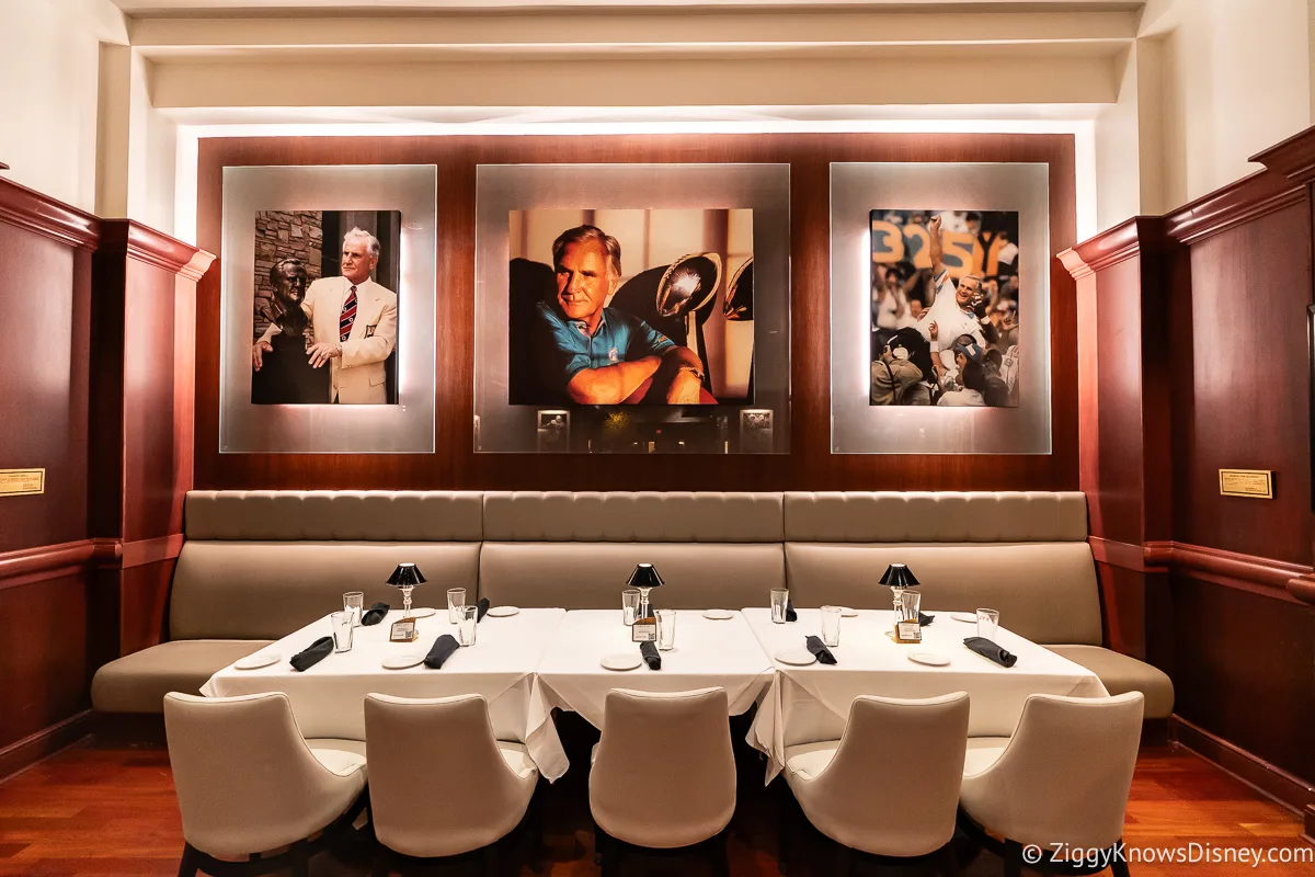 Don Shula photos at Shula's Steakhouse