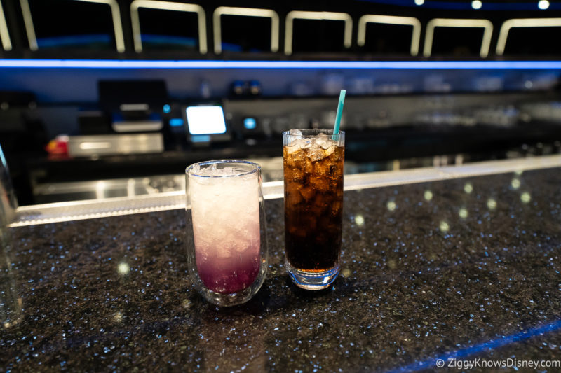 Space 220 bar drinks