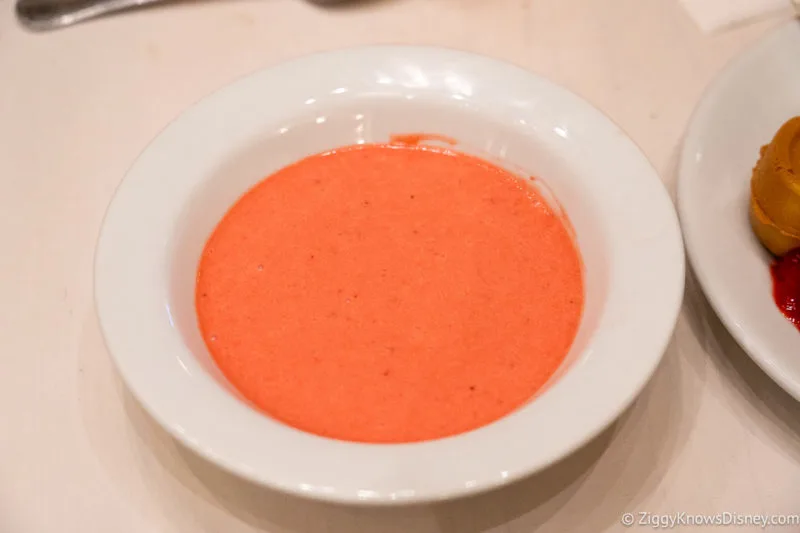 Strawberry Soup 1900 Park Fare Disney's Grand Floridian Resort