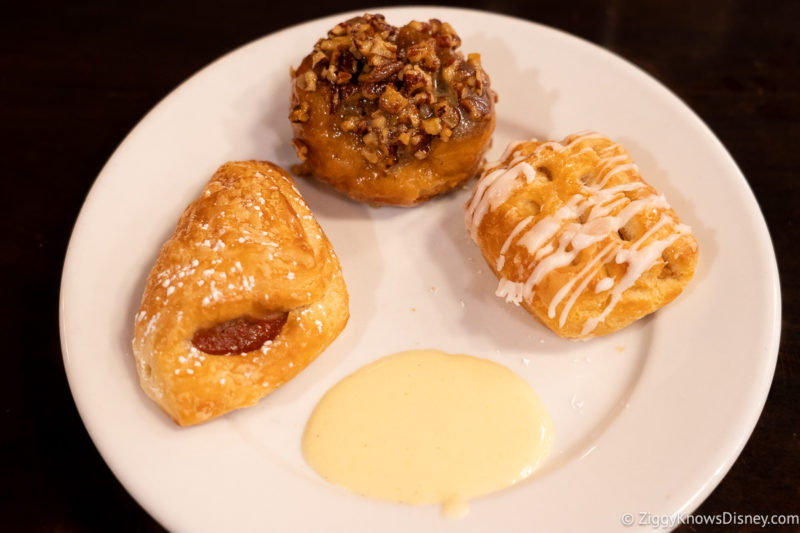 plate of pastries from Boma Disney's Animal Kingdom Lodge