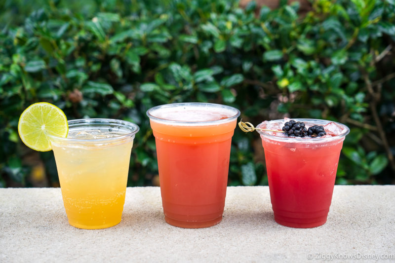 drinks in the American Adventure pavilion EPCOT