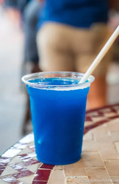 blue drink Morocco pavilion EPCOT