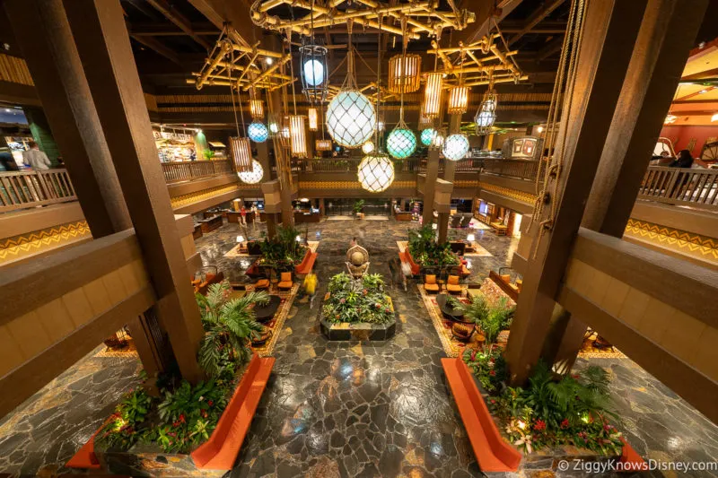 Disney's Polynesian Village Resort Lobby