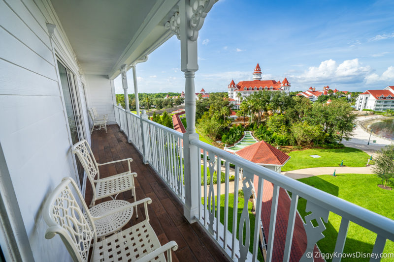 porch 2 bedroom villa Disney's Grand Floridian Resorts DVC Villas