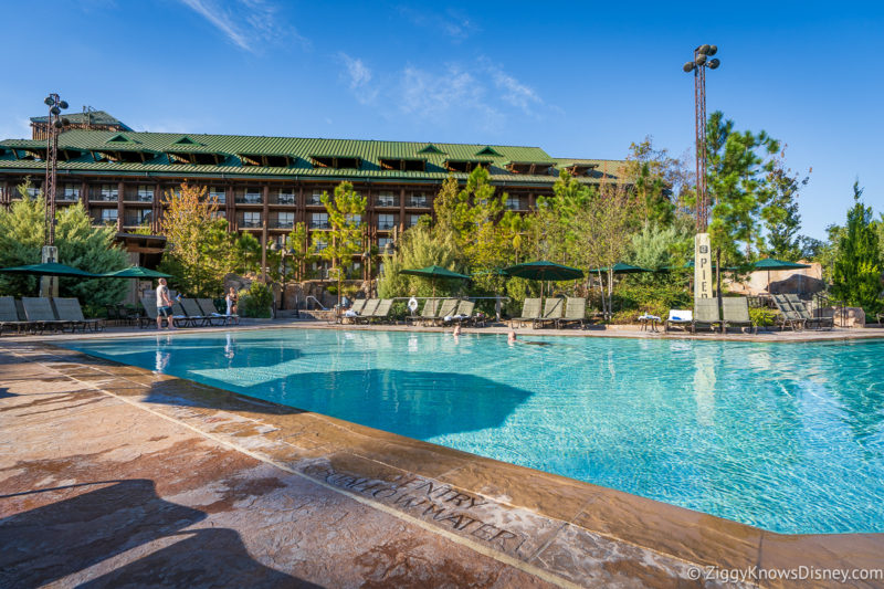 Pool at Boulder Ridge Disney's Wilderness Lodge Resort