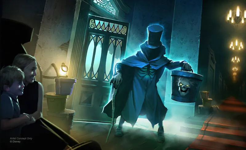 Hatbox Ghost Haunted Mansion Magic Kingdom