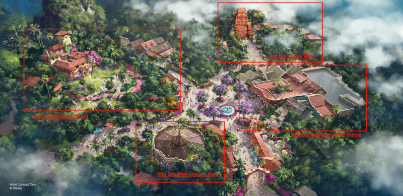 Animal Kingdom Expansion concept art potential rides