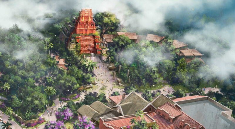 Indiana Jones area of Animal Kingdom expansion