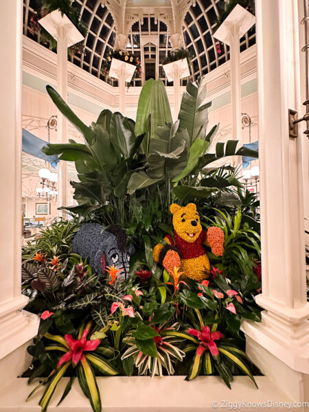 Winnie Pooh and Eye-ore topiary Crystal Palace