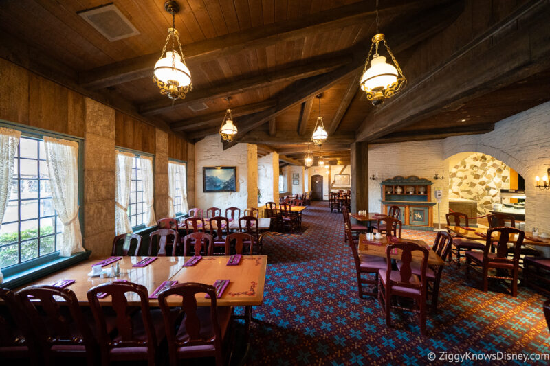 dining room at Akershus in EPCOT