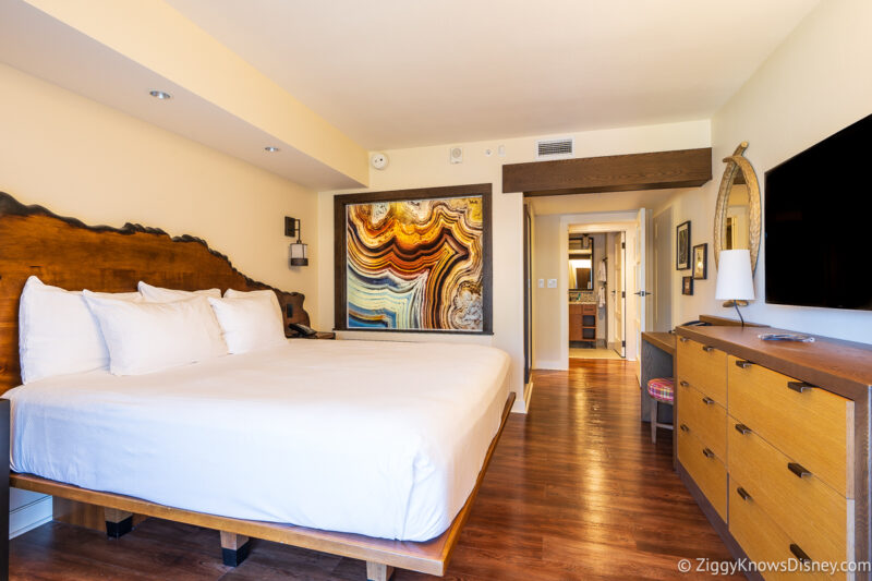 Copper Creek Villas at Disney's Wilderness Lodge guest bedroom