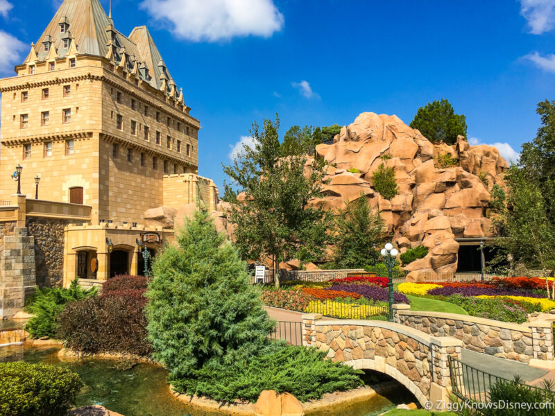 Canada Pavilion with gardens EPCOT