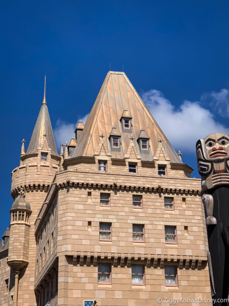 Château Laurier hotel in Ottawa Canada pavilion EPCOT