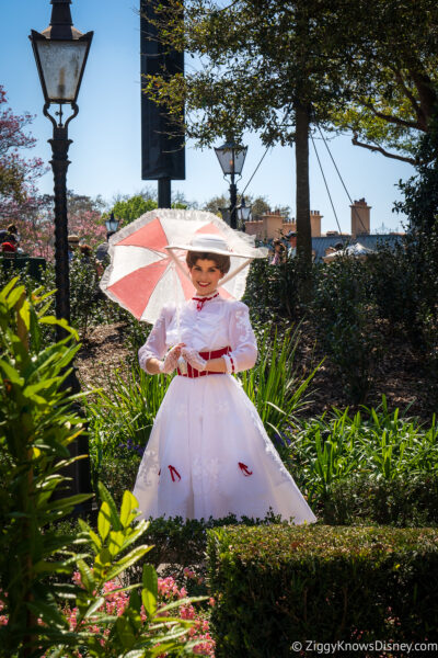 Mary Poppins Character Meet UK Pavilion EPCOT