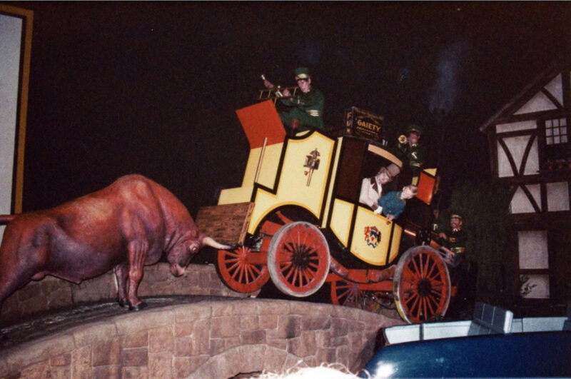 World of Motion EPCOT bull scene