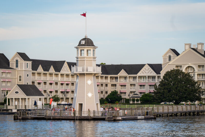 lighthouse at Disney's Yacht Club Resort