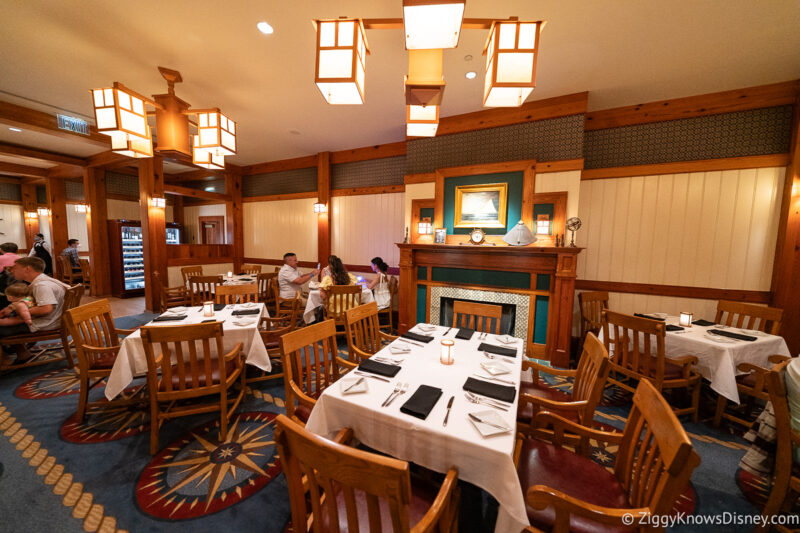 Yachtsman Steakhouse dining room Yacht Club Resort