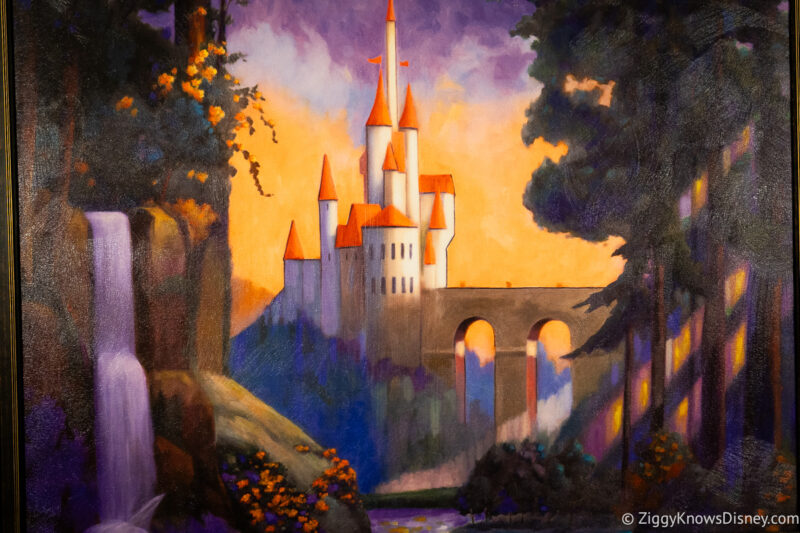 Castle painting Riviera Resort