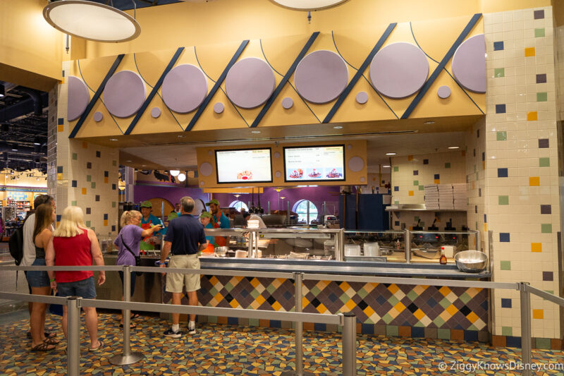 food court at Disney's Pop Century Resort