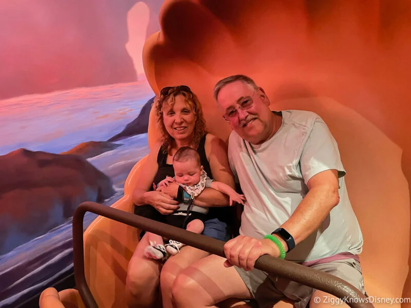 taking a baby on The Seas with Nemo and Friends EPCOT