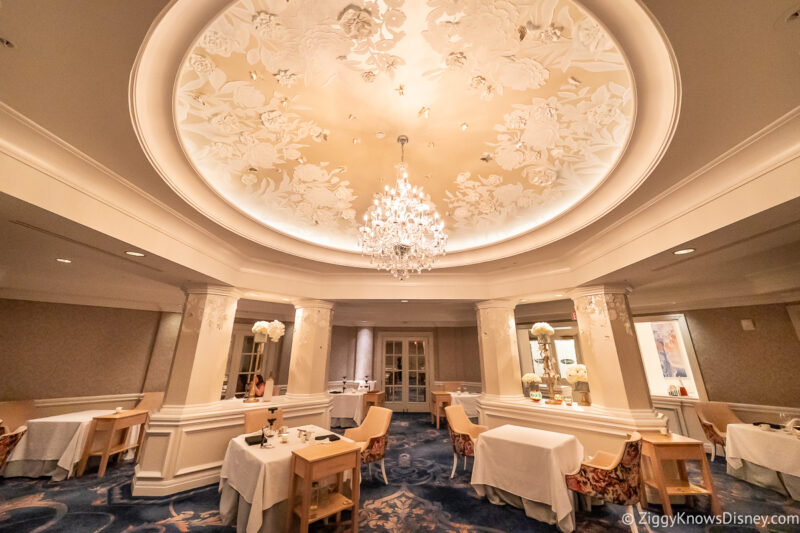 Victoria & Albert's dining room Grand Floridian Resort