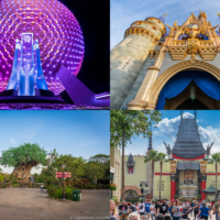 4 Disney World Theme Parks