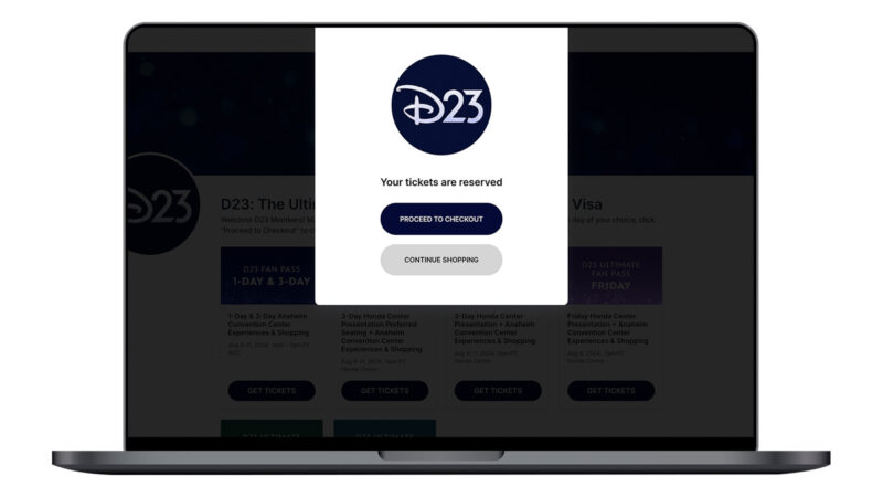 D23 Fan Event tickets reserved