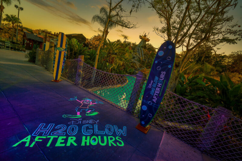 Disney H2O Glow After Hours events Typhoon Lagoon