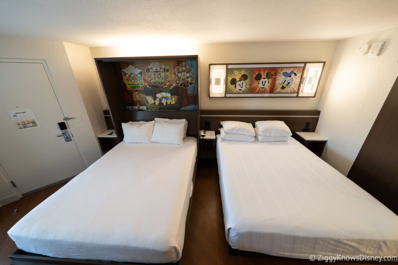 guest room and beds at Disney's All-Star Sports Resort
