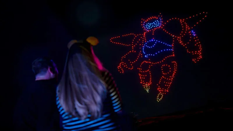 Disney Dreams That Soar drone show Disney Springs