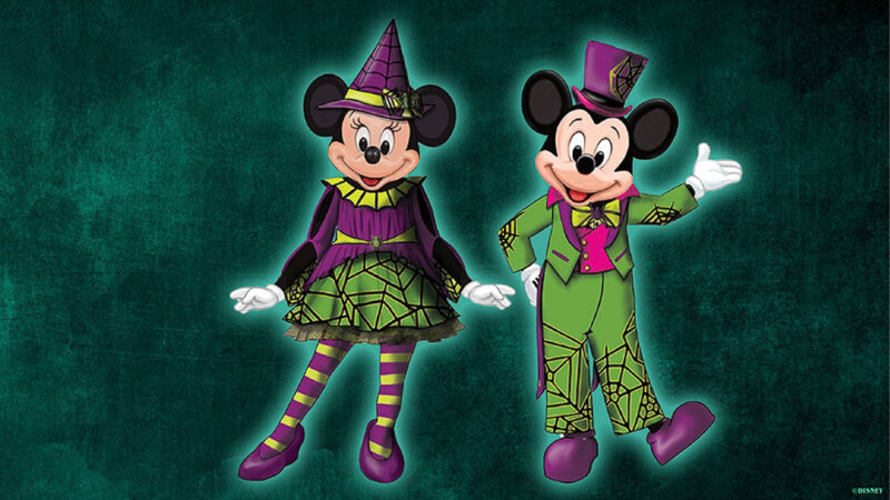 Mickey & Minnie at Mickey's Not So Scary Halloween Party