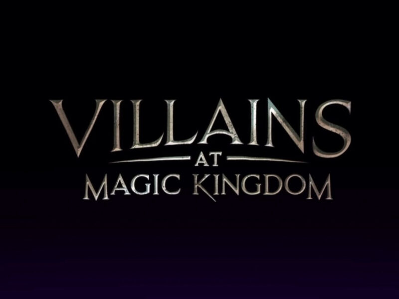 Villains Land logo Magic Kingdom