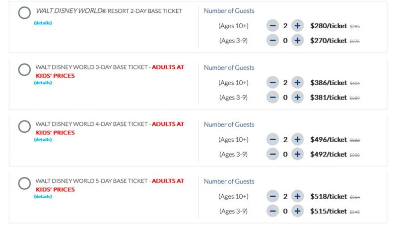 Tickets Guide discount prices