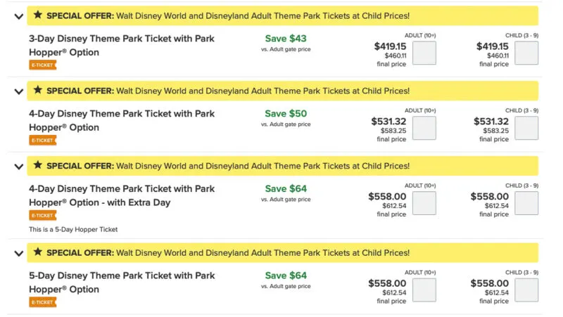 Tickets Guide discount prices