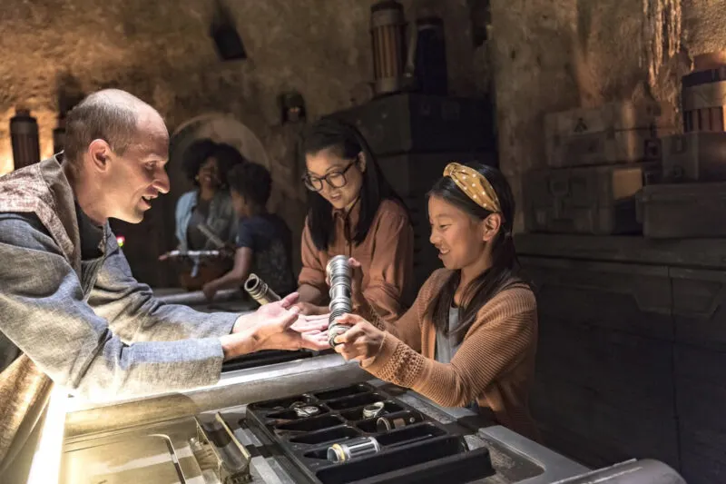 Savi's Workshop lightsaber experience Reclaimed and Reforged