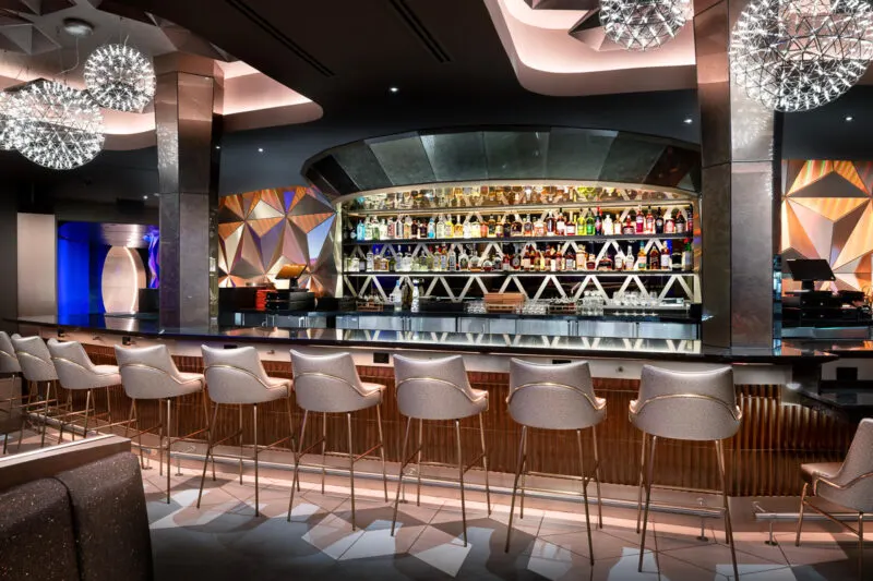 GEO-82 Spaceship Earth lounge EPCOT interior bar