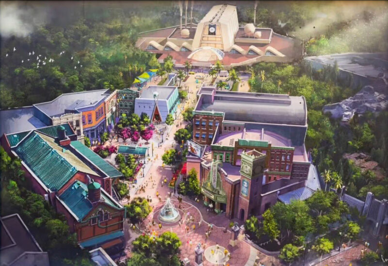 Monsters Inc. Land in Hollywood Studios concept art