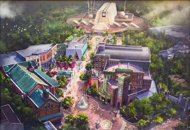 Monsters Inc. Land in Hollywood Studios concept art