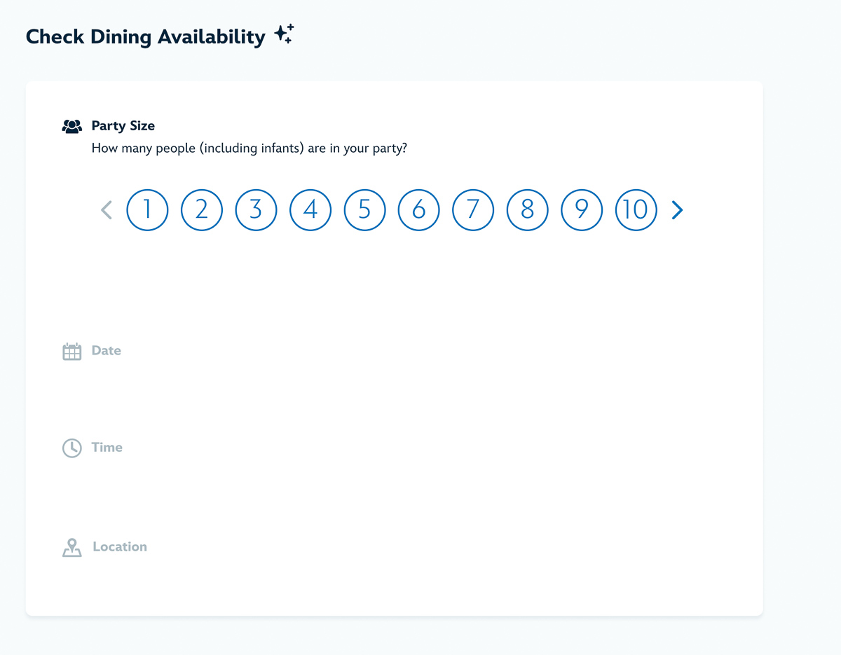 Making Disney World dining reservations